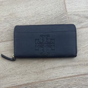 Tory Burch Navy Wallet